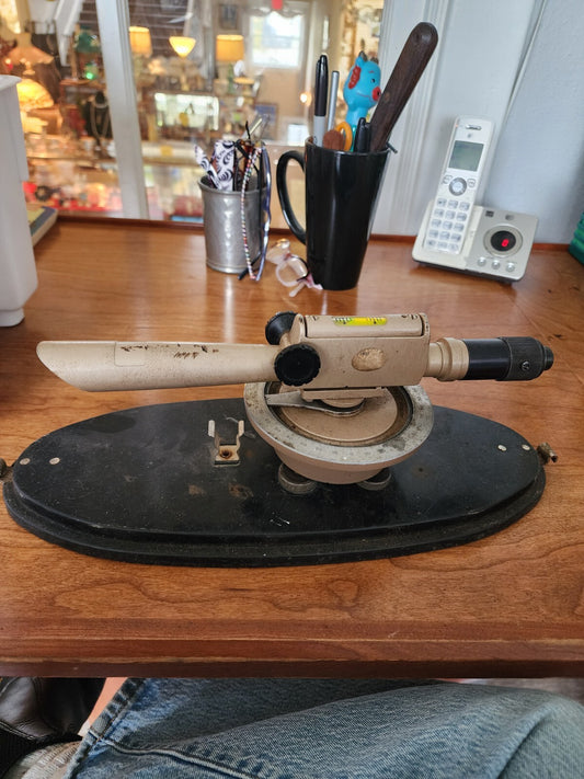 Vtg Montgomery Ward Model 84-6474 Transit Surveyor's Level w/ Case