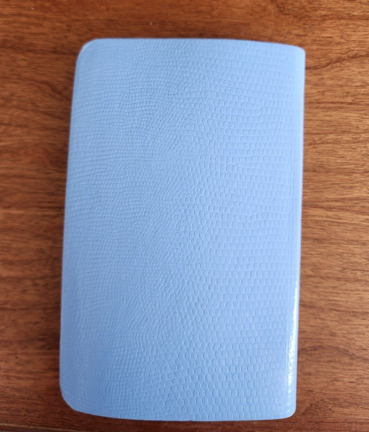 Gideons Blue English New Testament Psalms Proverbs ESV Pocket Bible