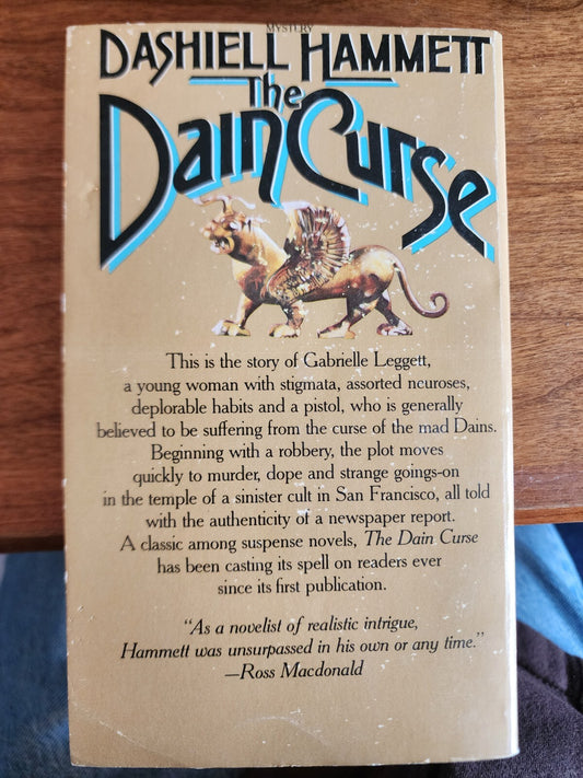 The Dain Curse by Dashiell Hammett (1972) Paperback