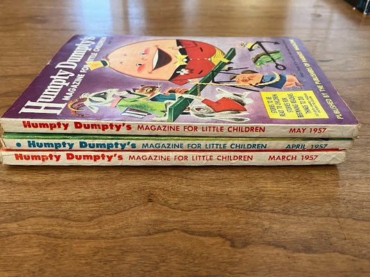 Humpty Dumpty‘s Magazine For Little Children (Lot Of 3)
