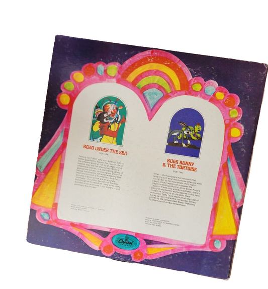 Vintage Capitol Records Bugs Bunny and the Tortoise Storyland Book & Record Set