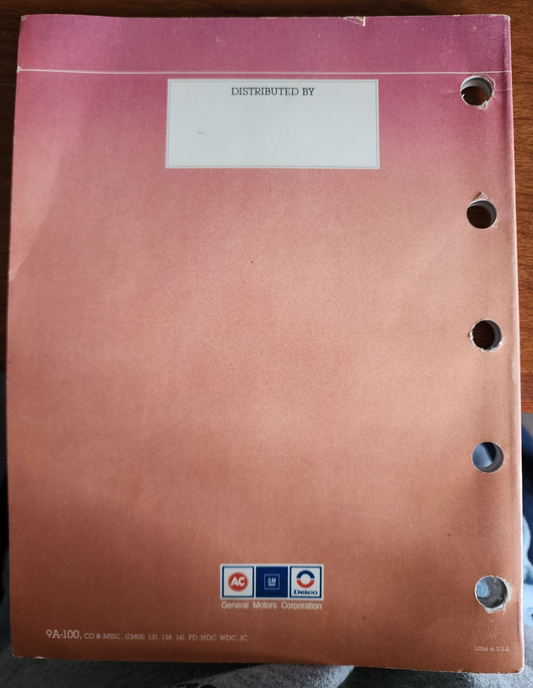 May 1983 AC-Delco Carburetor New and Remanufactured