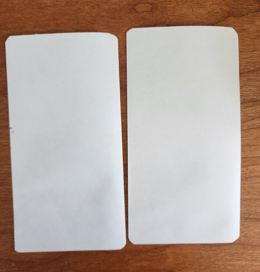 Pair of Bermuda Black Rum Beverage Sticker Props