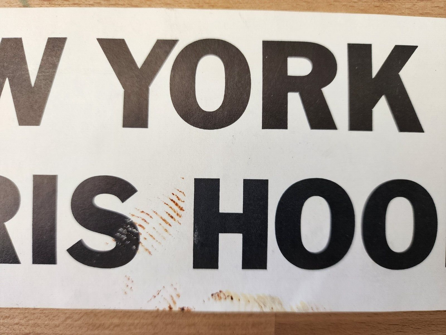 New York Tokyo Paris Hoodriver sticker