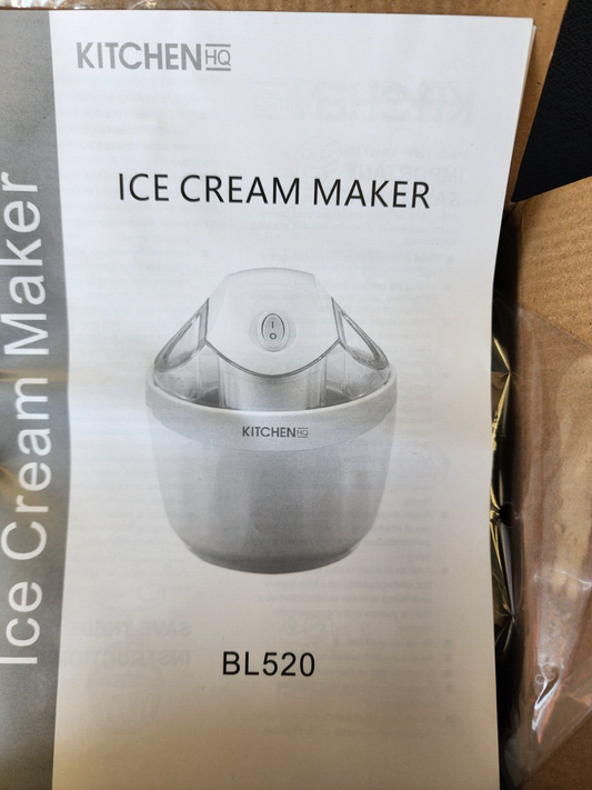 Kitchen HQ 1.5 QT. Electric Ice Cream Maker