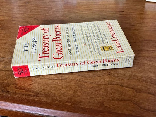 A Concise Treasury of Great Poems by Louis Untermeyer