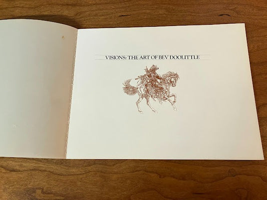 VISIONS: THE ART OF BEV DOOLITTLE - signed