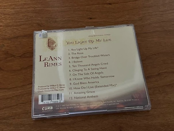 CDs (lot of 2) - LeAnn Rimes: "Blue" & "You Light Up My Life"