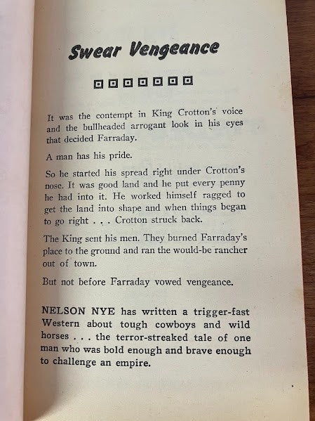 A Signet Book: The Overlanders by Nelson Nye