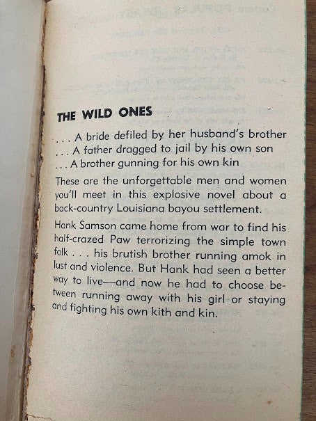 Vtg Paperback - Swamp Fire by Don Kingery