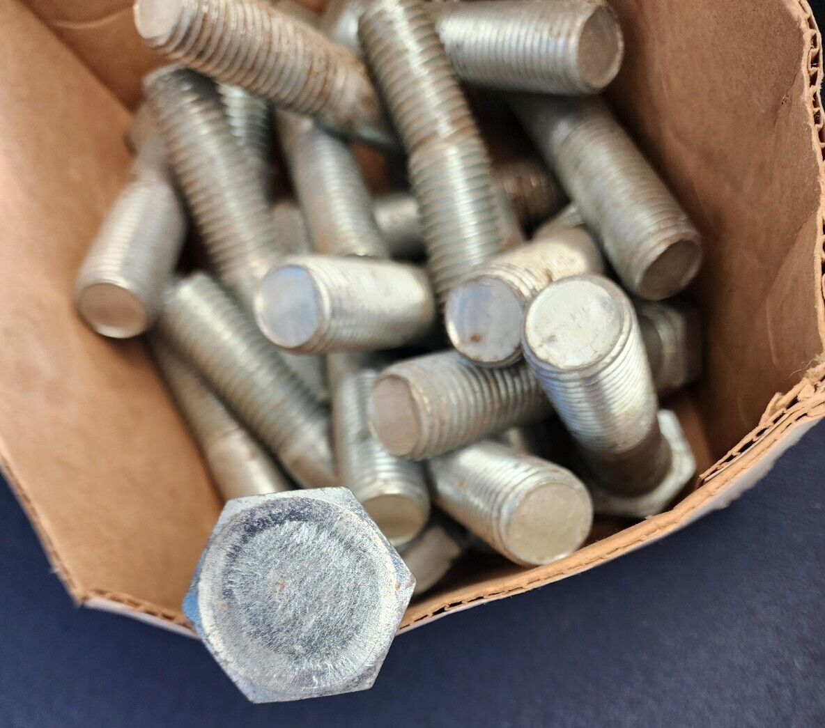 Bolt 7/8" 2" Head x 5" Long Lot of 20