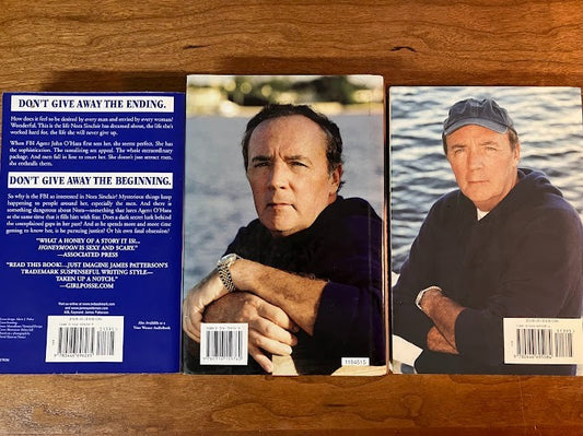 James Patterson Large Novel Mixed Bundle - lot of 3