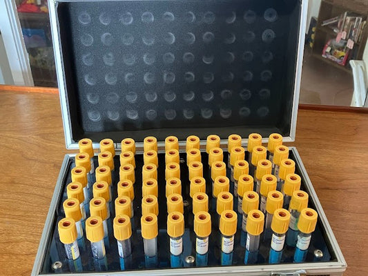 Movie Prop - Medicine Kit in Travel Case with Sample Vials