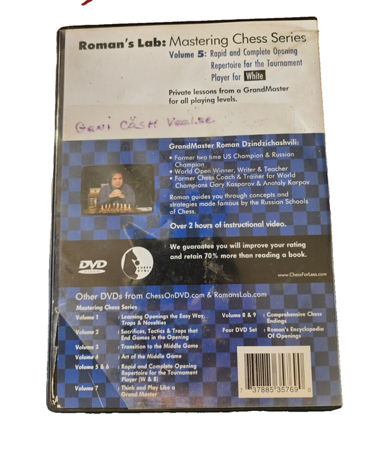 ROMAN'S LAB: MASTERING CHESS SERIES VOL. 5