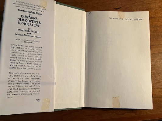 The Complete Book of Curtains, Slipcovers and Upholstery