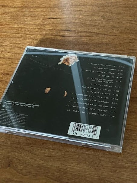 CDs (lot of 2) - Faith Hill: "Faith" & "Breathe"