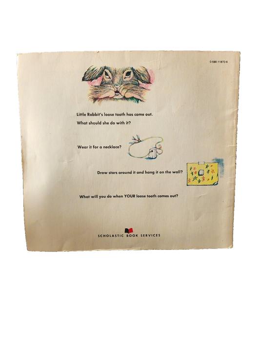 Little Rabbit’s Loose Tooth book - Lucy Bate, 1975