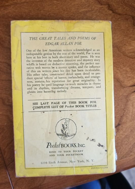 The Great Tales And Poems Of Edgar Allan Poe 1940