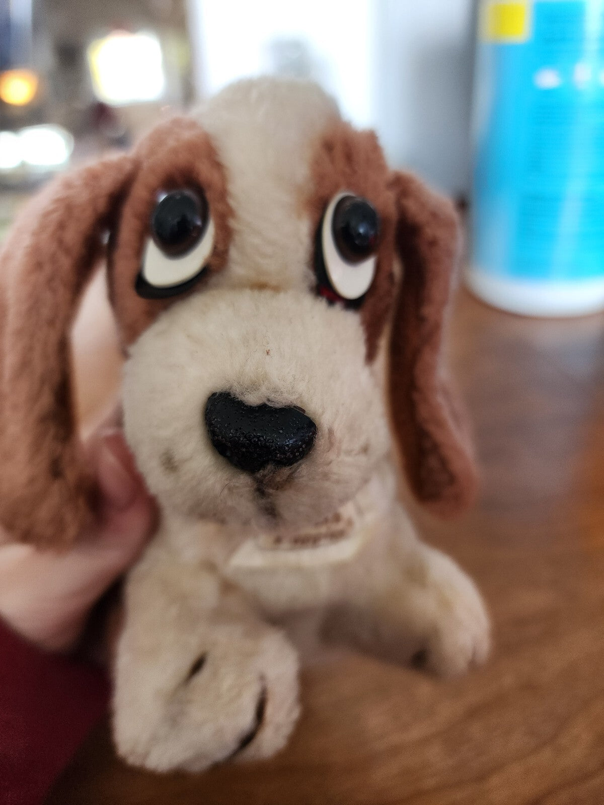 Vinntage Hush Puppy BASSET HOUND DOG 5" Plush