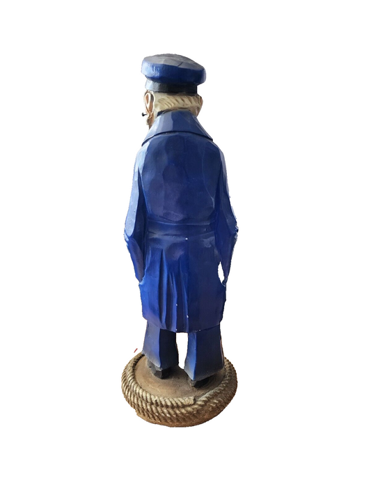 Vintage Salty Old Sailor Statue Figurine