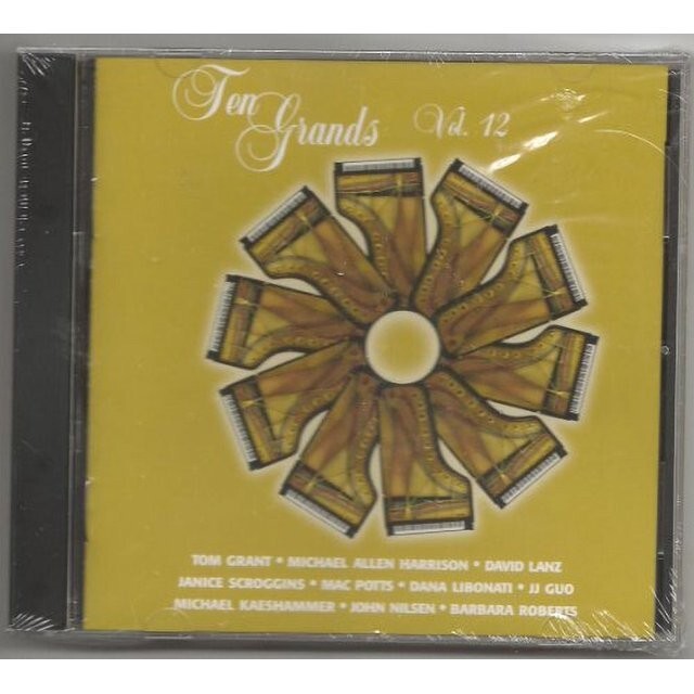 TOM GRANT - Ten Grands Vol. 12 (piano) - CD