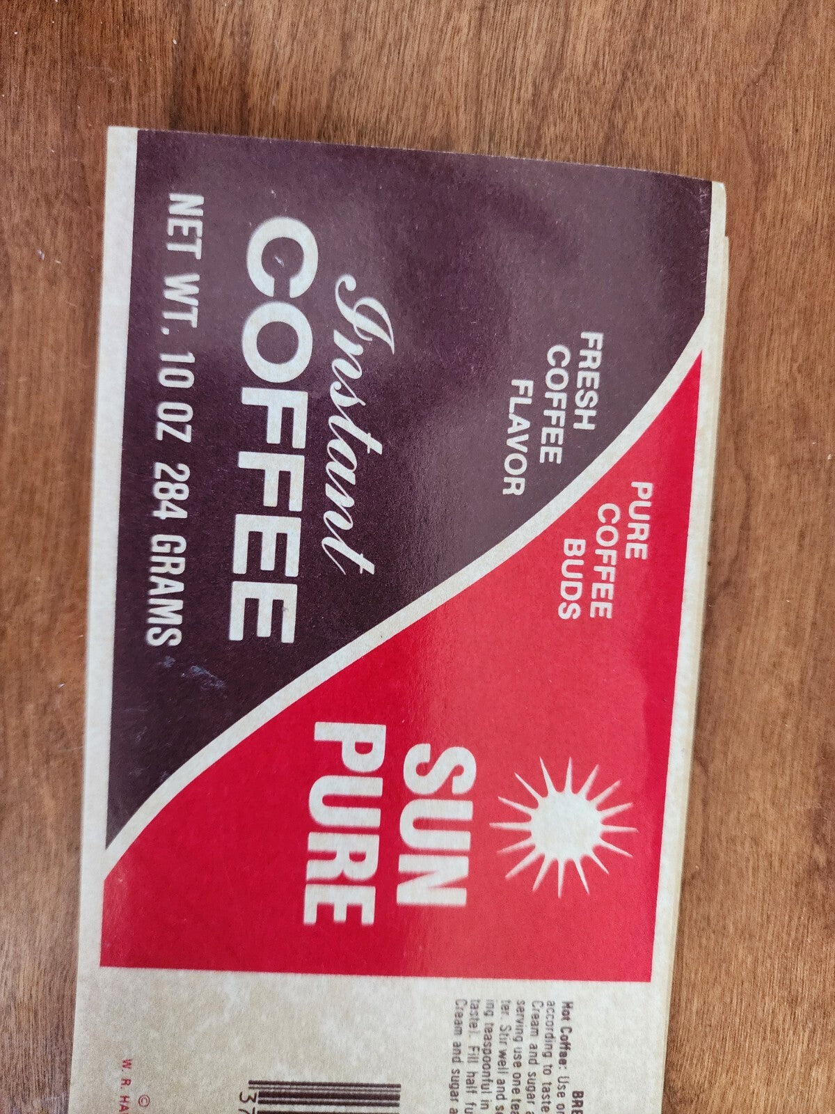 Lot of 3 instant Coffee Sticker Prop