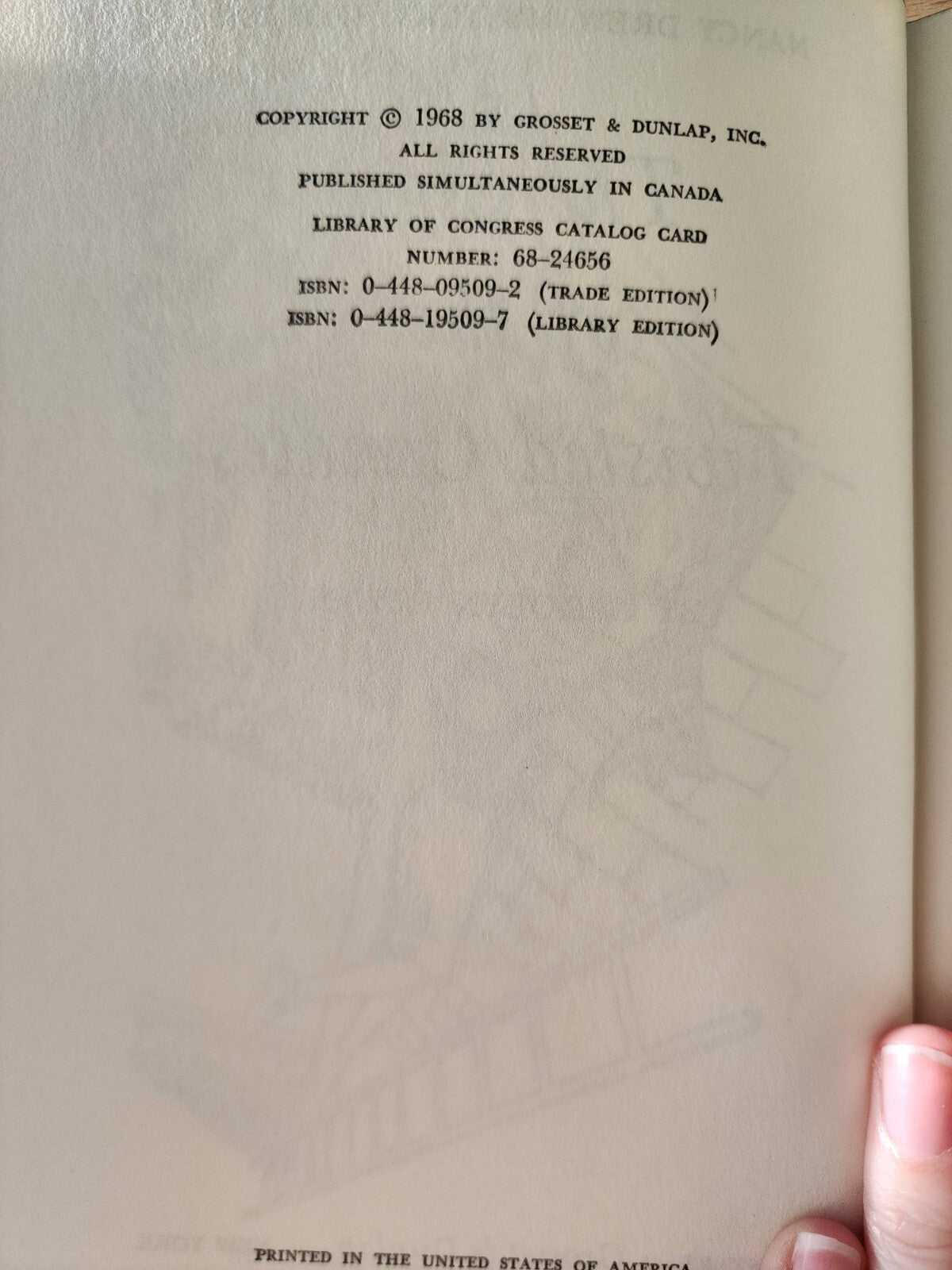 Nancy Drew #15 The Haunted Bridge by Carolyn Keene 1972 Vtg Hardcover