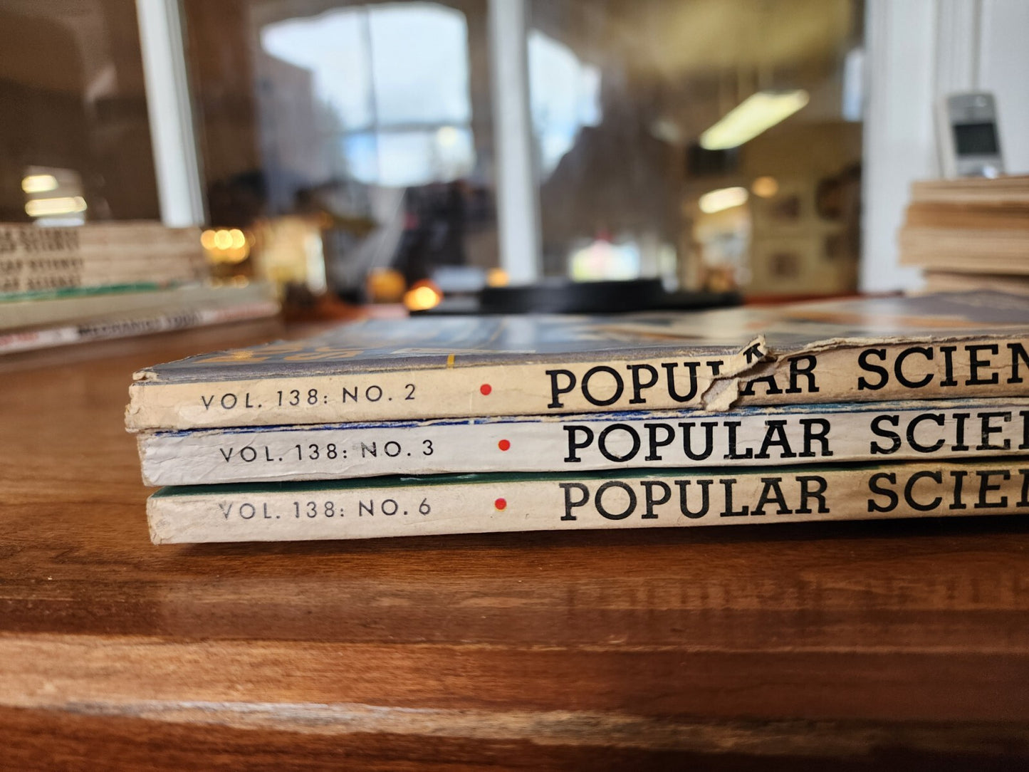 Lot of 3 Vintage Popular Mechanics Magazines 1941