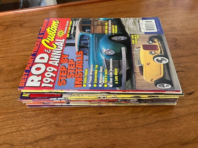 Rod & Custom Magazines - Lot of 10 - Year 1999