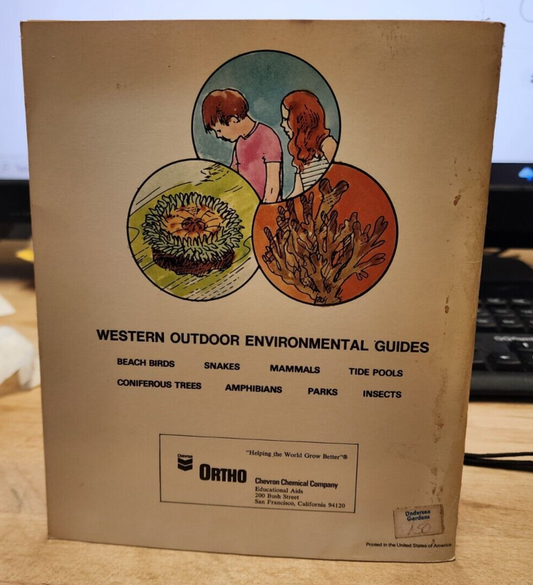 1971 Western Outdoor Environmental Guides Tide pools Color Paperback English