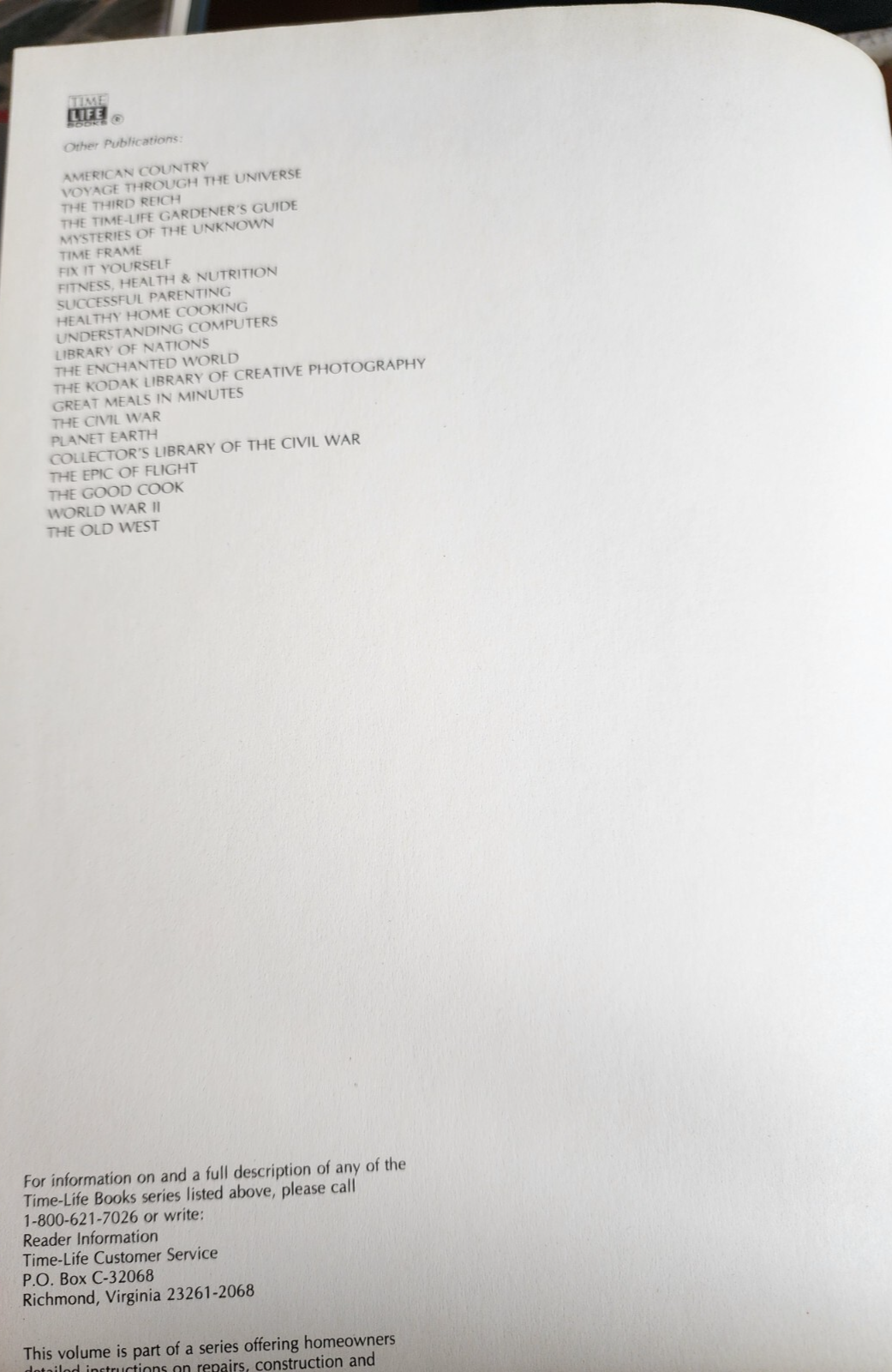 Advanced Wiring (Home Repair and Improvement) - Hardcover - GOOD