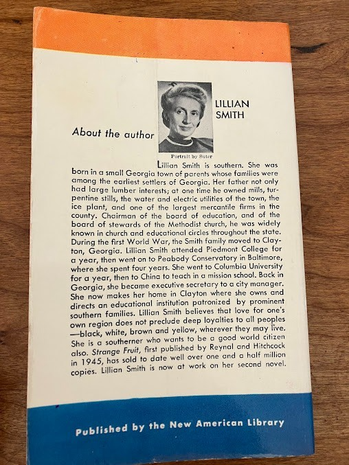 Vtg Paperback - STRANGE FRUIT by Lillian Smith