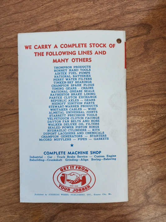 Vtg Automotive "Want Book" Sealed Power Piston Rings