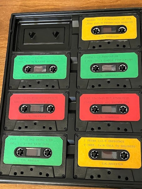 Lot of 15 Vintage Cassette Tapes - Bible Verses