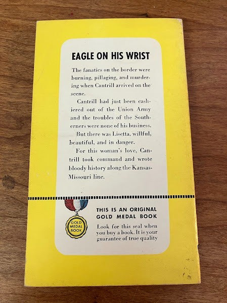 Gold Medal: Eagle on His Wrist by Homer Hatten