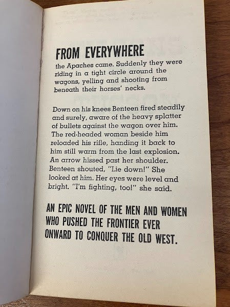 Bantam Books - WAGONS TO TUCSON by Ed Newsom