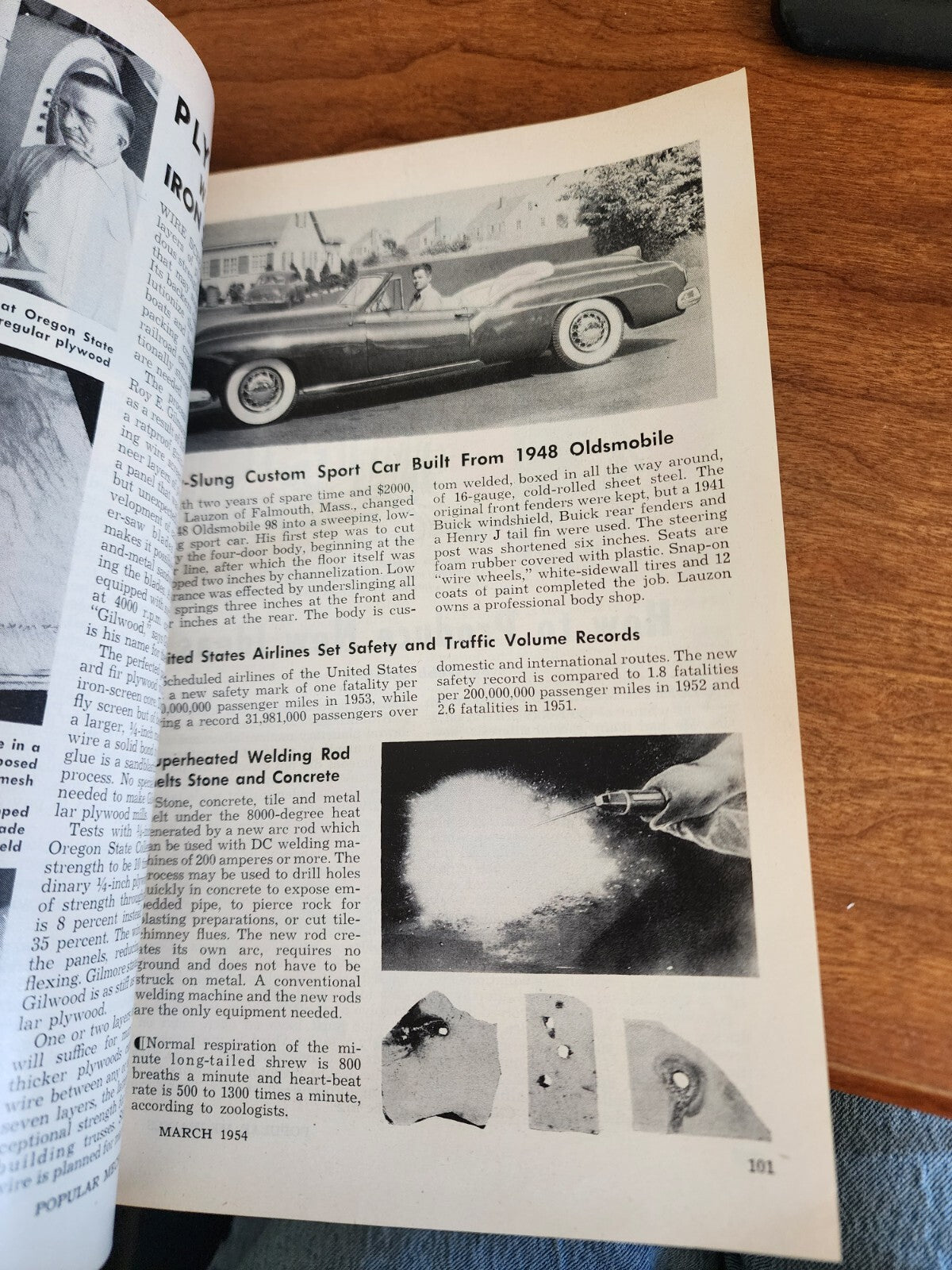 Popular Mechanics Magazine - March 1954