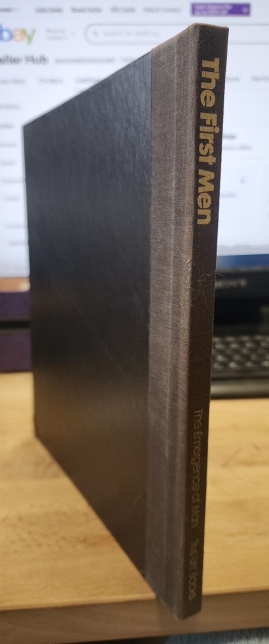 The First Men - The Emergence Of Man Series Time Life Books Hardcover - 1973