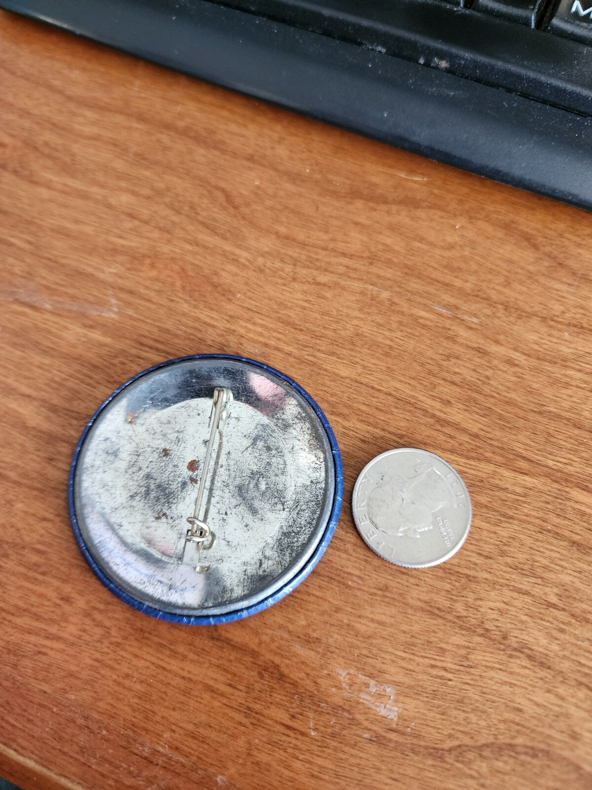 Public Telephone | Bell System Button Pinback Pin