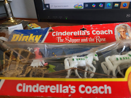 Boxed Dinky Toys Cinderella’s Coach, From - The Slipper And The Rose No. 111