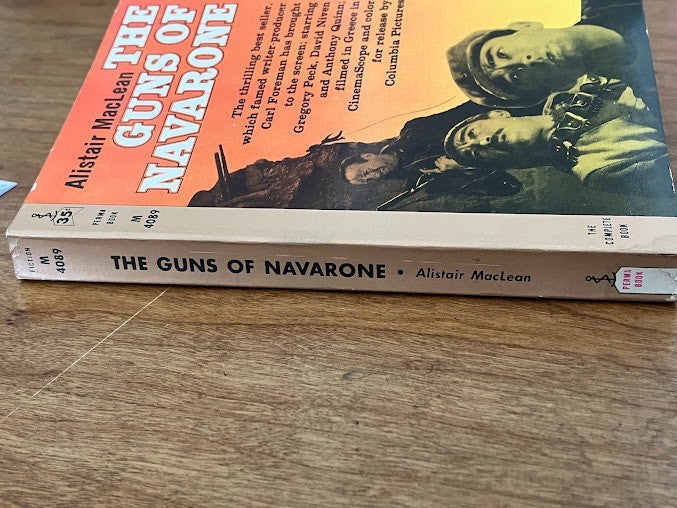 Vtg Paperback - The Guns of Navarone by Allistair MacLean