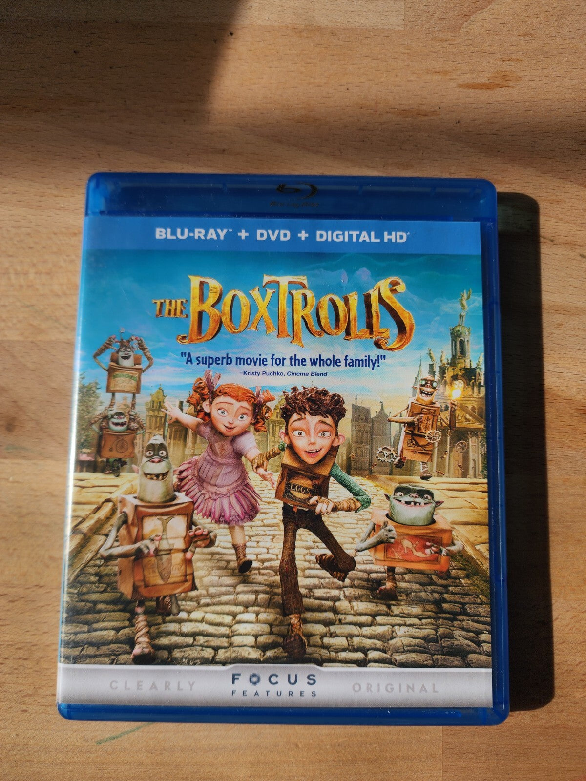 THE BOXTROLLS (2014) DVD Kingley Harris Frost