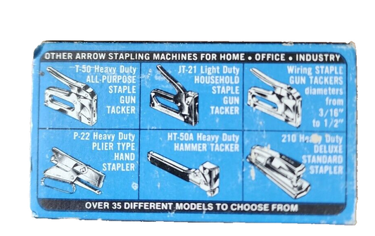 Vintage- Genuine Arrow 5/16 P-22 Staples
