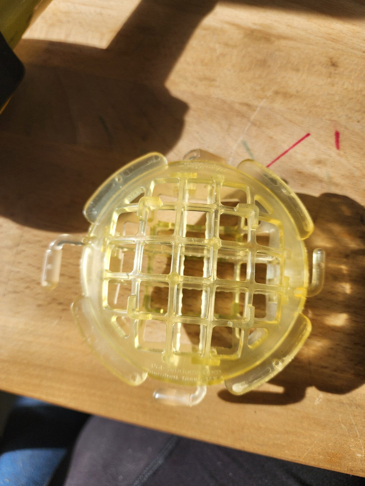 Vintage Plastic Flower Frog Cage Style