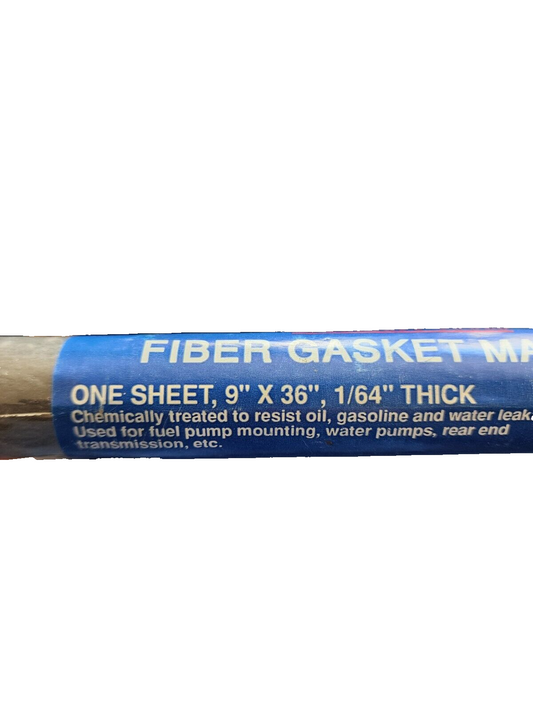 37711 FIBER GASKET MATERIAL 9"L X 36"W X 1/64" THICKNESS BY SHOP-CRAFT