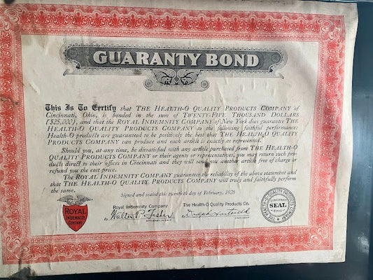 Metal Box - Salesman Health-o Box