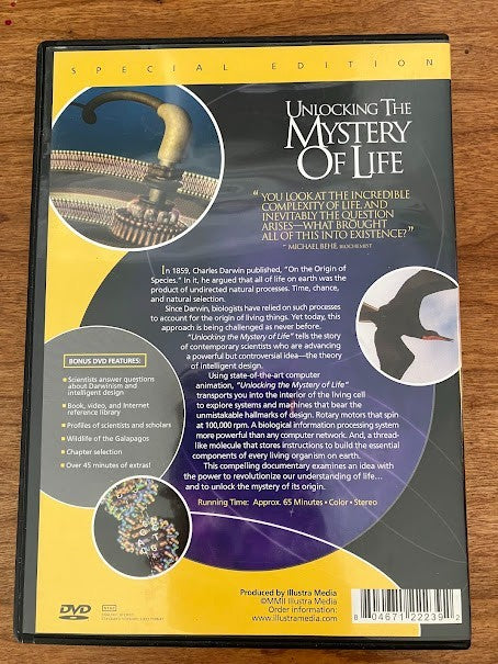 DVD - Unlocking the Mystery of Life