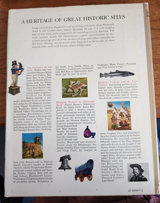 The American Heritage Book of Great Historic Places - GOOD