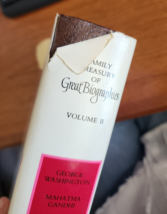 1st edition Reader's Digest Family Treasury Of Great Biographies Volume 2, 1970