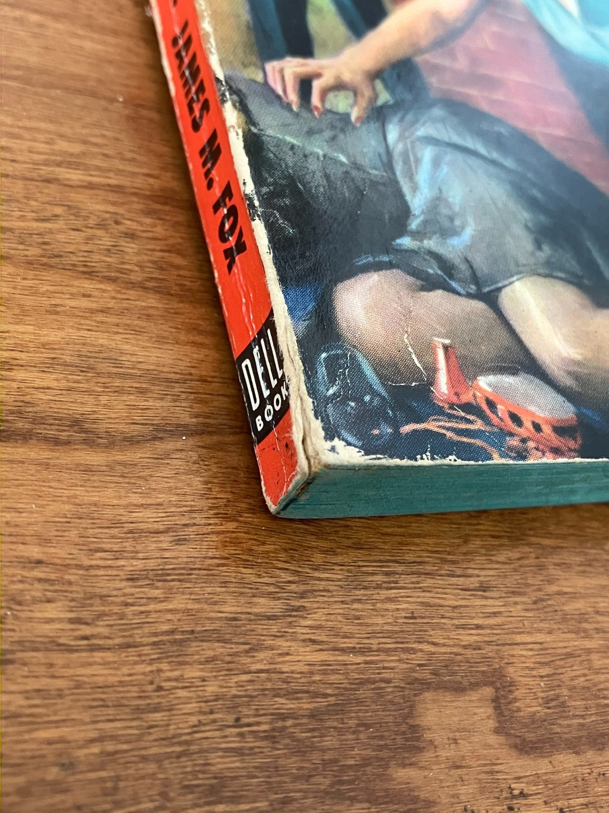 The Scarlet Slippers by James M. Fox - Vintage Paperback Book